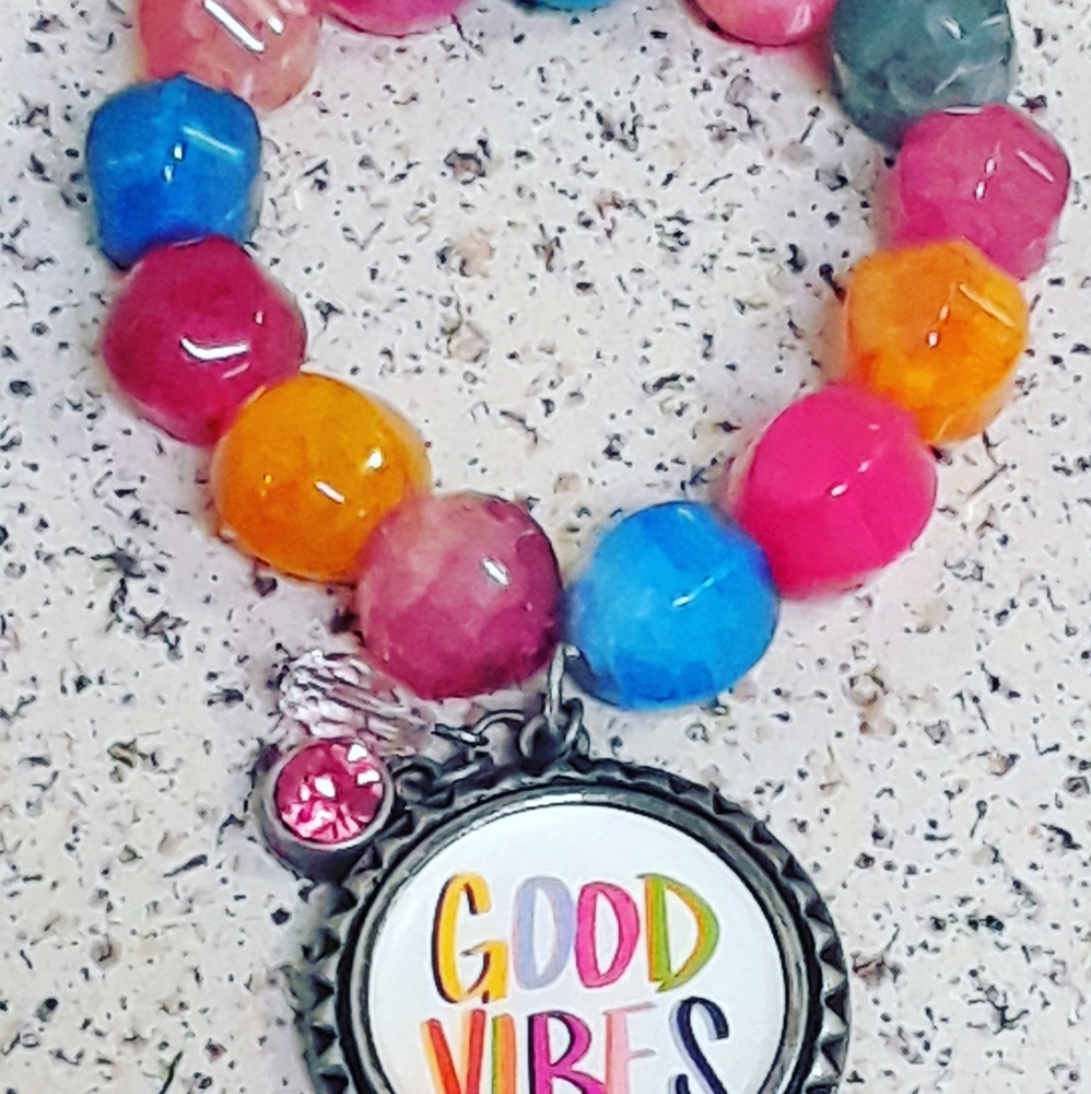 Womens Good Vibes Bracelet